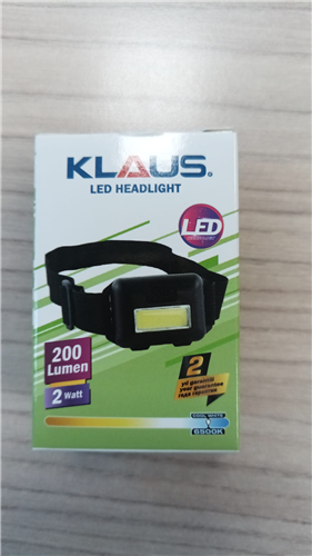 KLAUS KAFA LAMBASI 1+1W COB 80 LUMEN 3 X KALEM ( PİL DAHİL DEĞİL ) KE47706